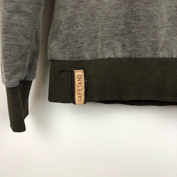 Naketano Sweatshirt with Quilted Shoulder - Picture 5 of 11